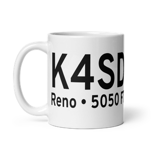 Reno-Stead Airport (K4SD) ICAO Mug