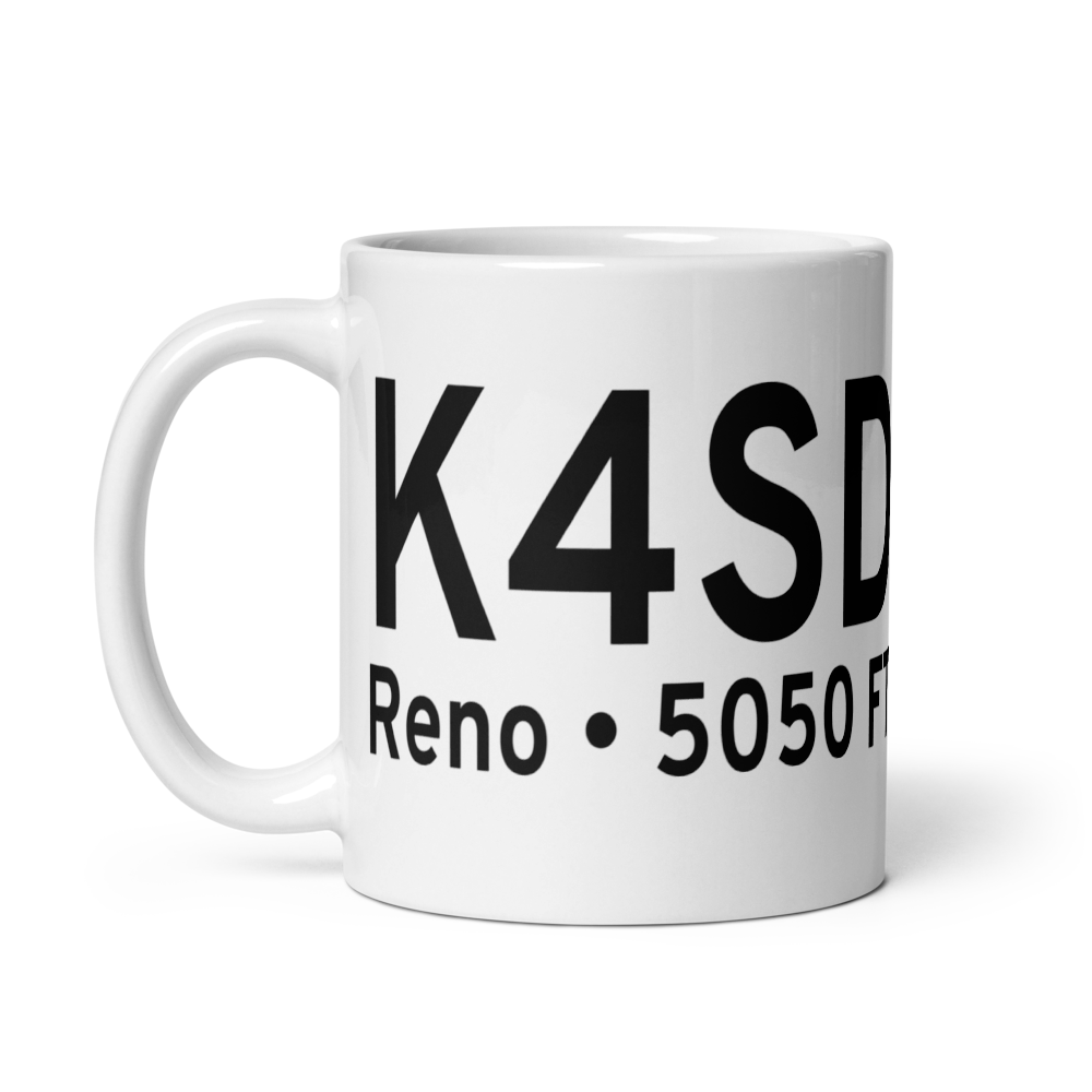 Reno-Stead Airport (K4SD) ICAO Mug 