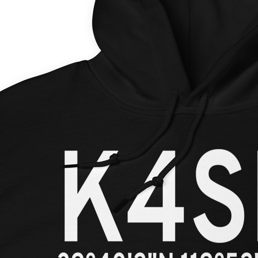 Reno-Stead Airport (K4SD) ICAO Hoodie Sweatshirt 