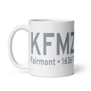 Fairmont State Airfield (KFMZ) ICAO Mug