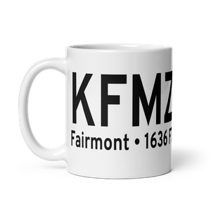 Fairmont State Airfield (KFMZ) ICAO Mug