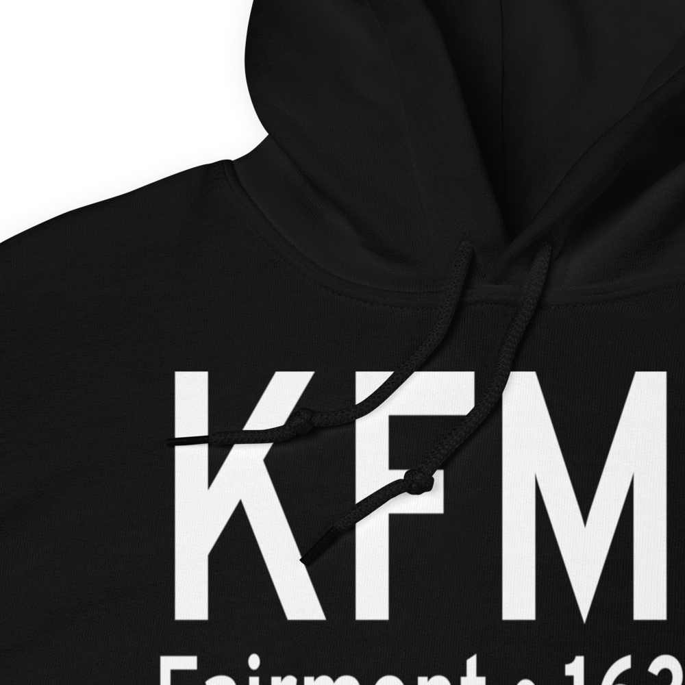Fairmont State Airfield (KFMZ) ICAO Hoodie Sweatshirt 