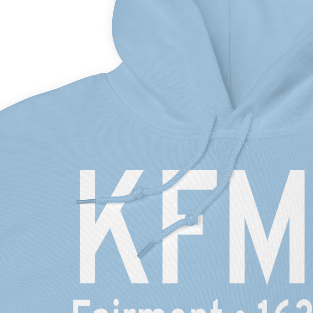 Fairmont State Airfield (KFMZ) ICAO Hoodie Sweatshirt 