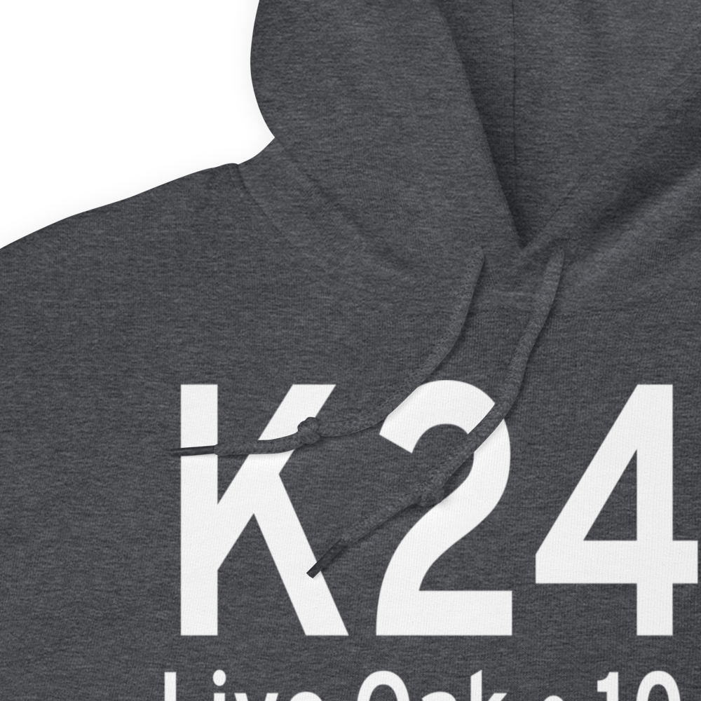 Suwannee County Airport (K24J) ICAO Hoodie Sweatshirt 
