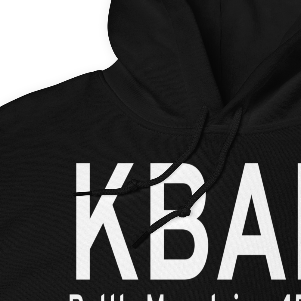 Battle Mountain Airport (KBAM) ICAO Hoodie Sweatshirt 