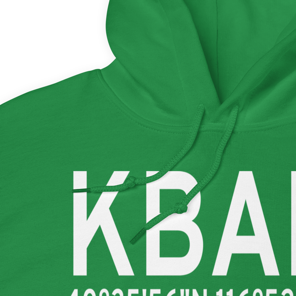 Battle Mountain Airport (KBAM) ICAO Hoodie Sweatshirt 
