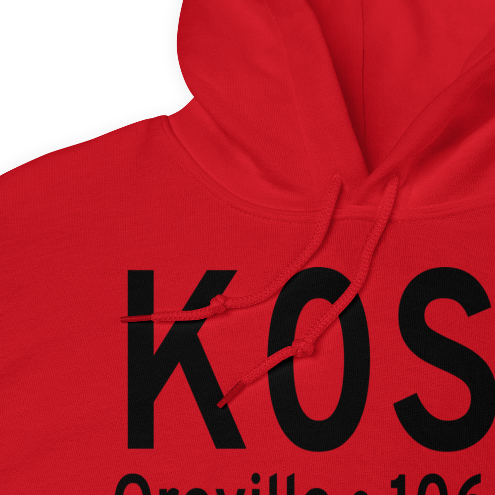 Dorothy Scott Airport (K0S7) ICAO Hoodie Sweatshirt 