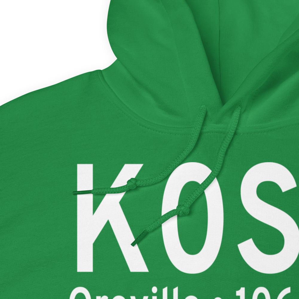 Dorothy Scott Airport (K0S7) ICAO Hoodie Sweatshirt 