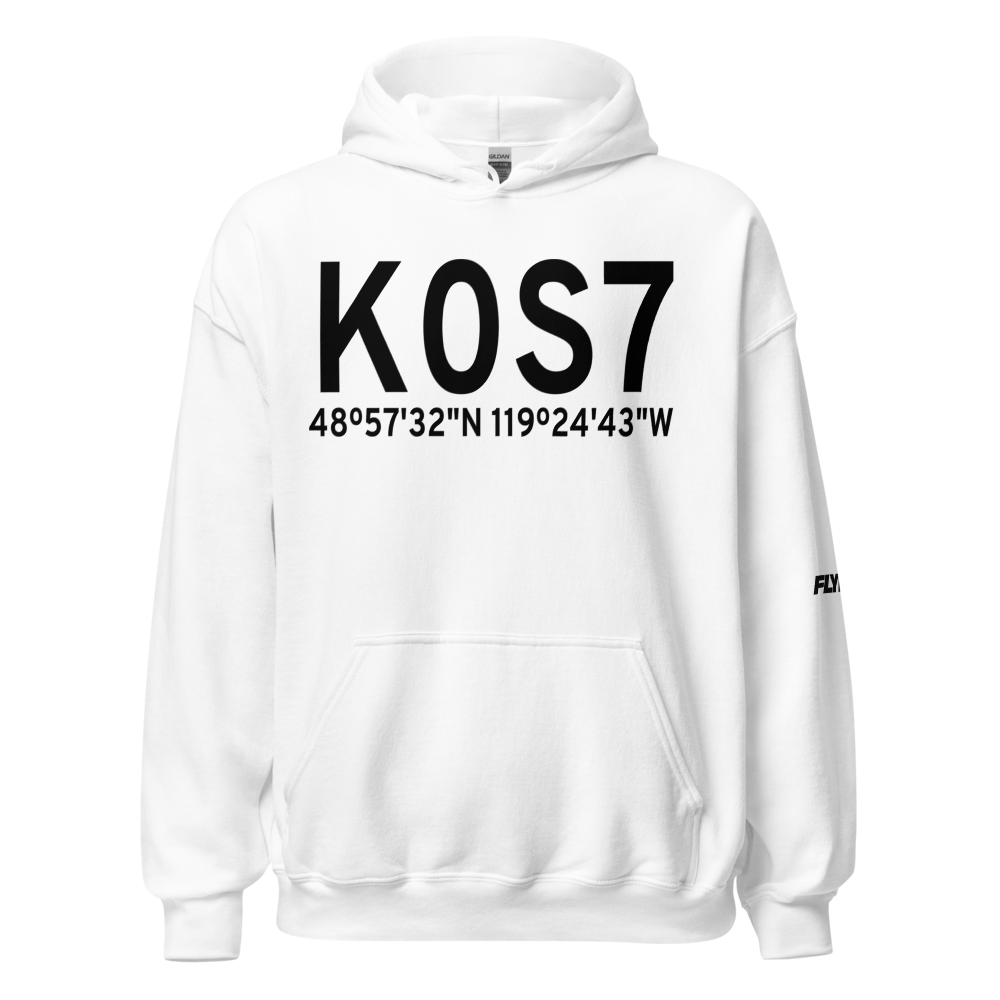 Dorothy Scott Airport (K0S7) ICAO Hoodie Sweatshirt 
