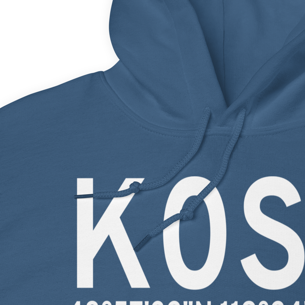 Dorothy Scott Airport (K0S7) ICAO Hoodie Sweatshirt 
