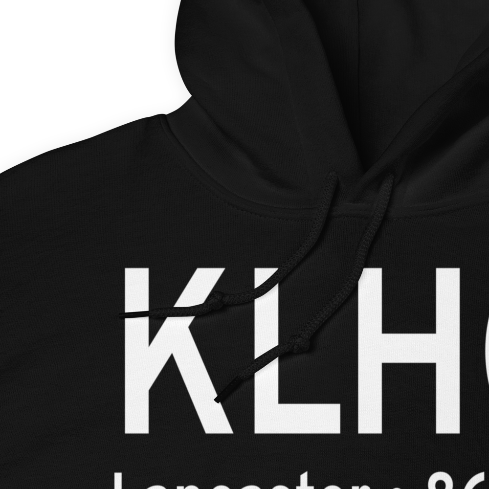 Fairfield County Airport (KLHQ) ICAO Hoodie Sweatshirt 