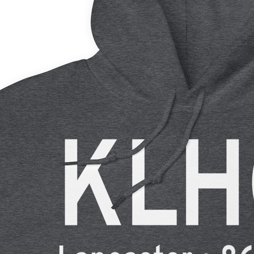 Fairfield County Airport (KLHQ) ICAO Hoodie Sweatshirt 