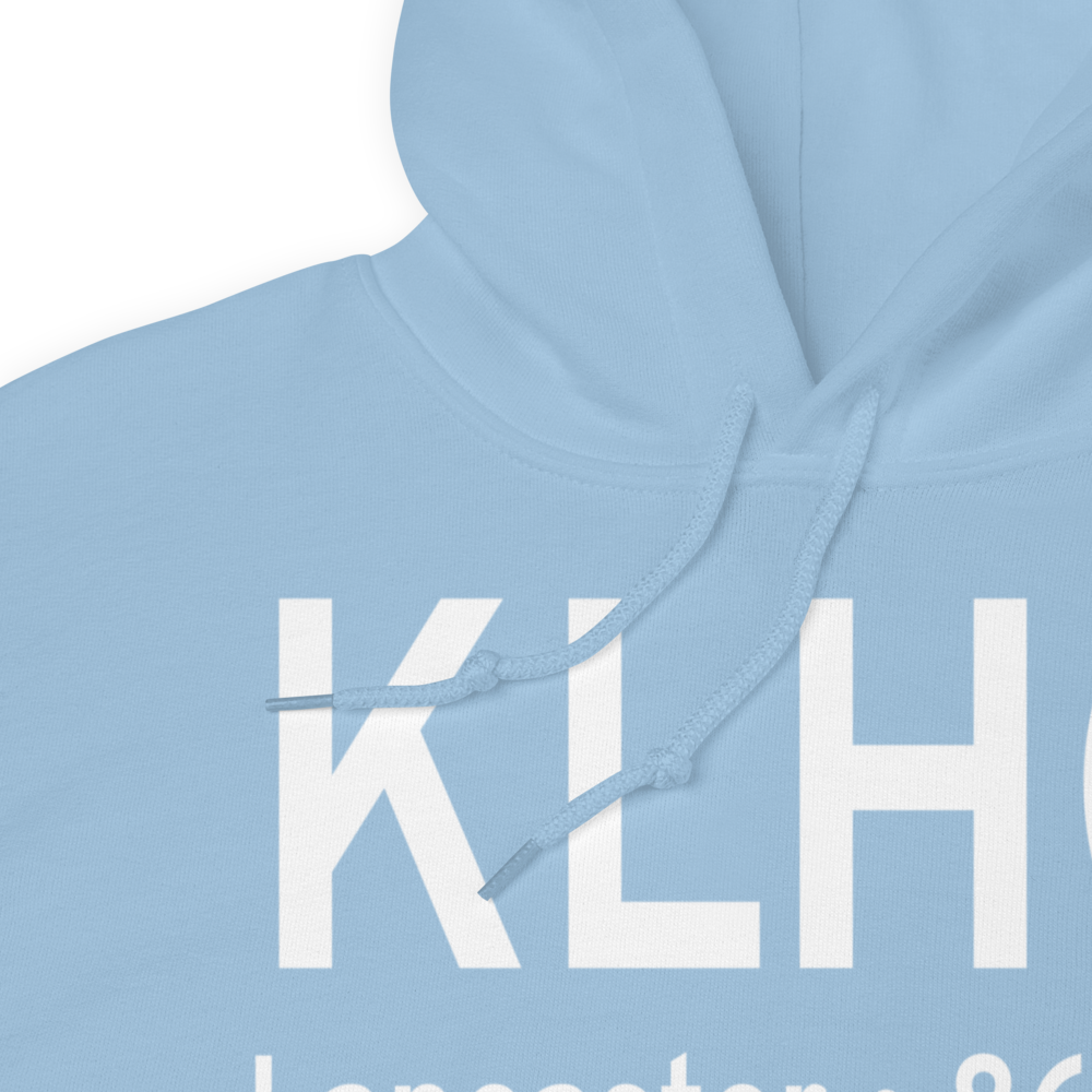 Fairfield County Airport (KLHQ) ICAO Hoodie Sweatshirt 