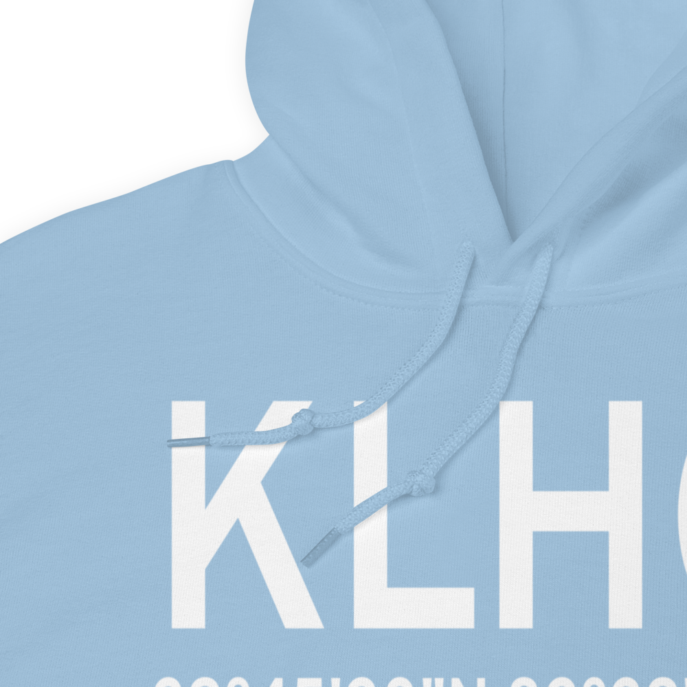 Fairfield County Airport (KLHQ) ICAO Hoodie Sweatshirt 