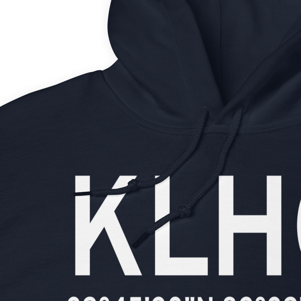 Fairfield County Airport (KLHQ) ICAO Hoodie Sweatshirt 