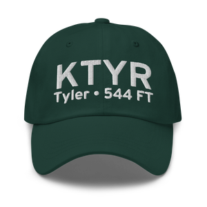 Tyler Pounds Regional Airport (KTYR) ICAO Hat