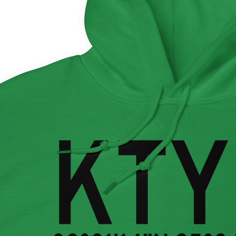 Tyler Pounds Regional Airport (KTYR) ICAO Hoodie Sweatshirt 