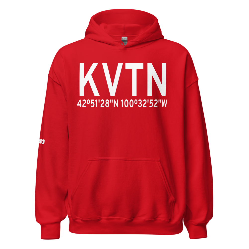 Miller Field (KVTN) ICAO Hoodie Sweatshirt 