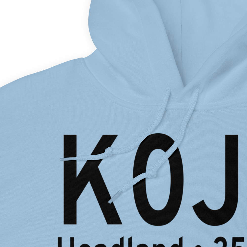 Headland Municipal Airport (K0J6) ICAO Hoodie Sweatshirt 