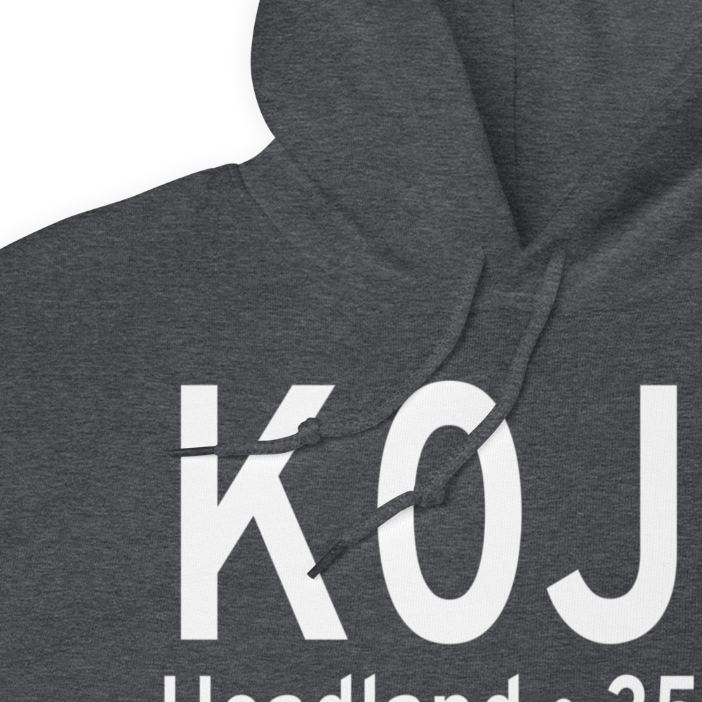 Headland Municipal Airport (K0J6) ICAO Hoodie Sweatshirt 