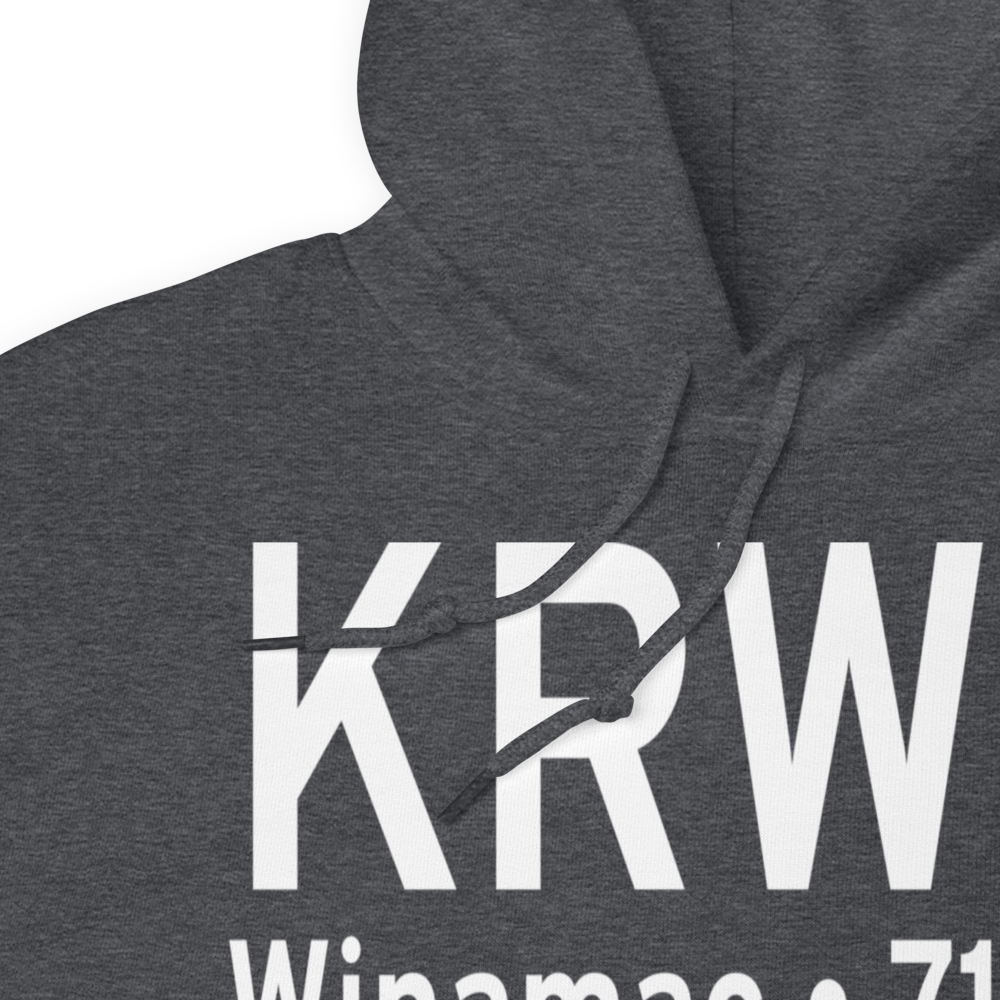 Arens Field (KRWN) ICAO Hoodie Sweatshirt 