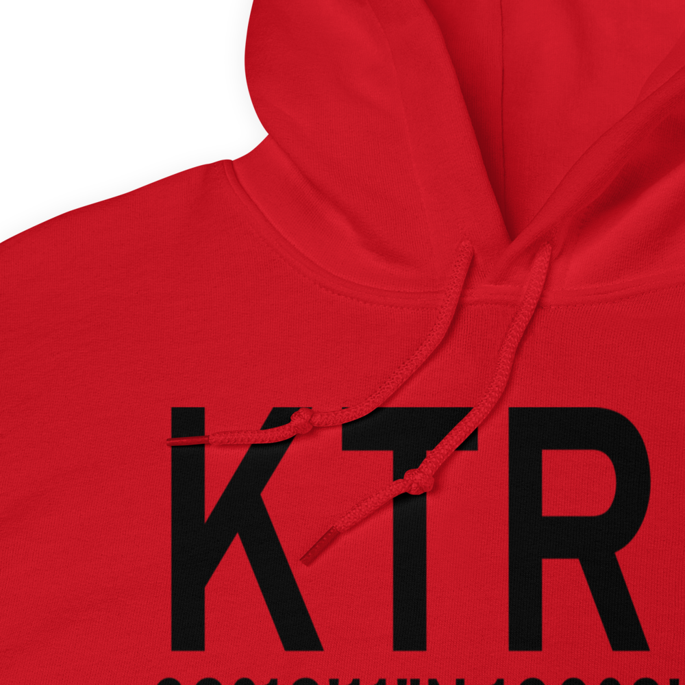 Truckee Tahoe Airport (KTRK) ICAO Hoodie Sweatshirt 