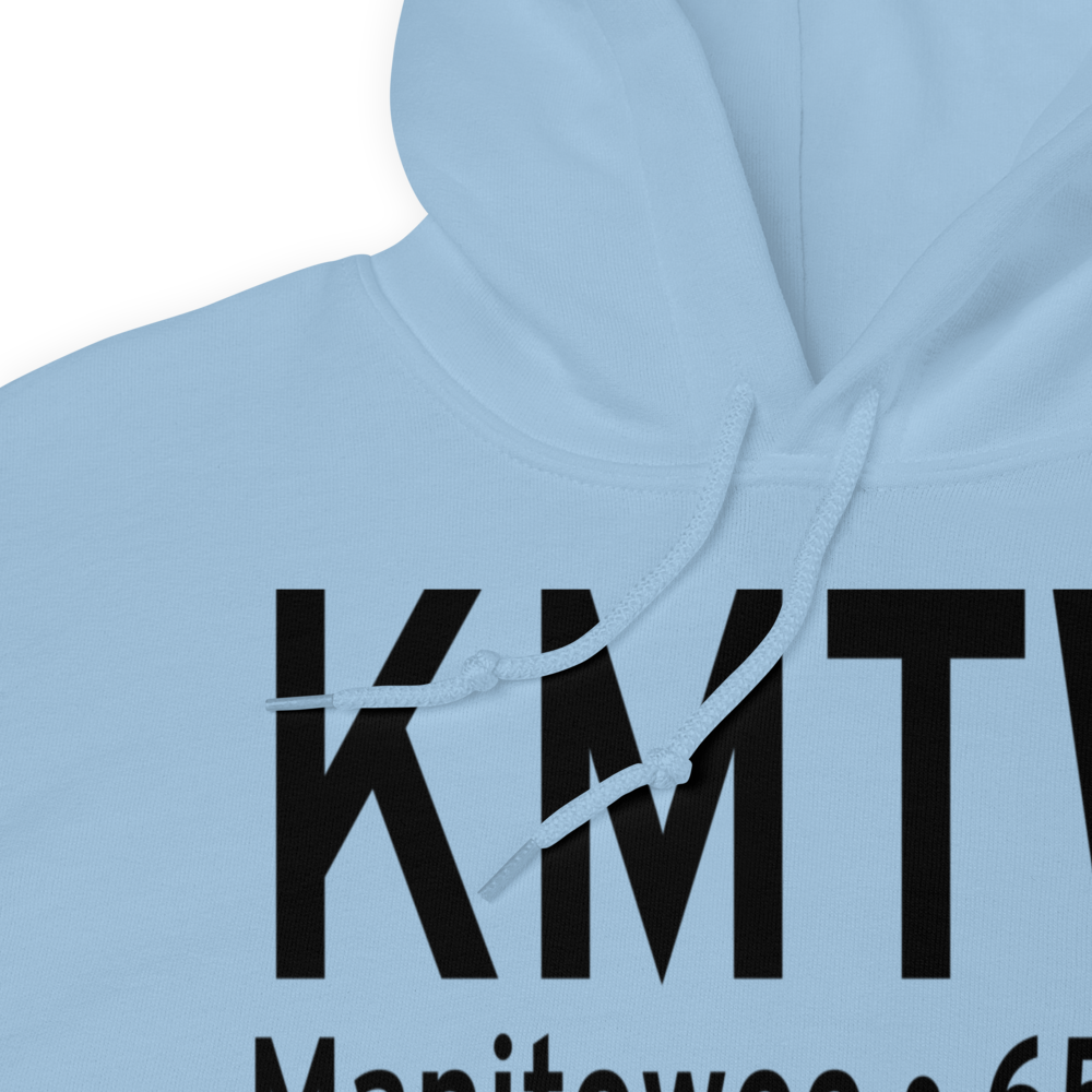 Manitowoc County Airport (KMTW) ICAO Hoodie Sweatshirt 