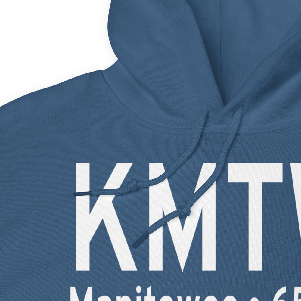 Manitowoc County Airport (KMTW) ICAO Hoodie Sweatshirt 