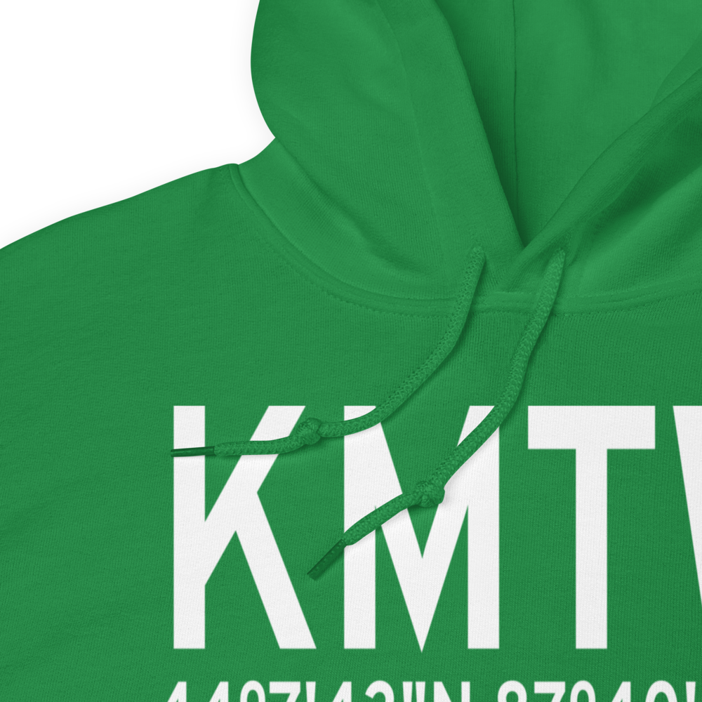 Manitowoc County Airport (KMTW) ICAO Hoodie Sweatshirt 