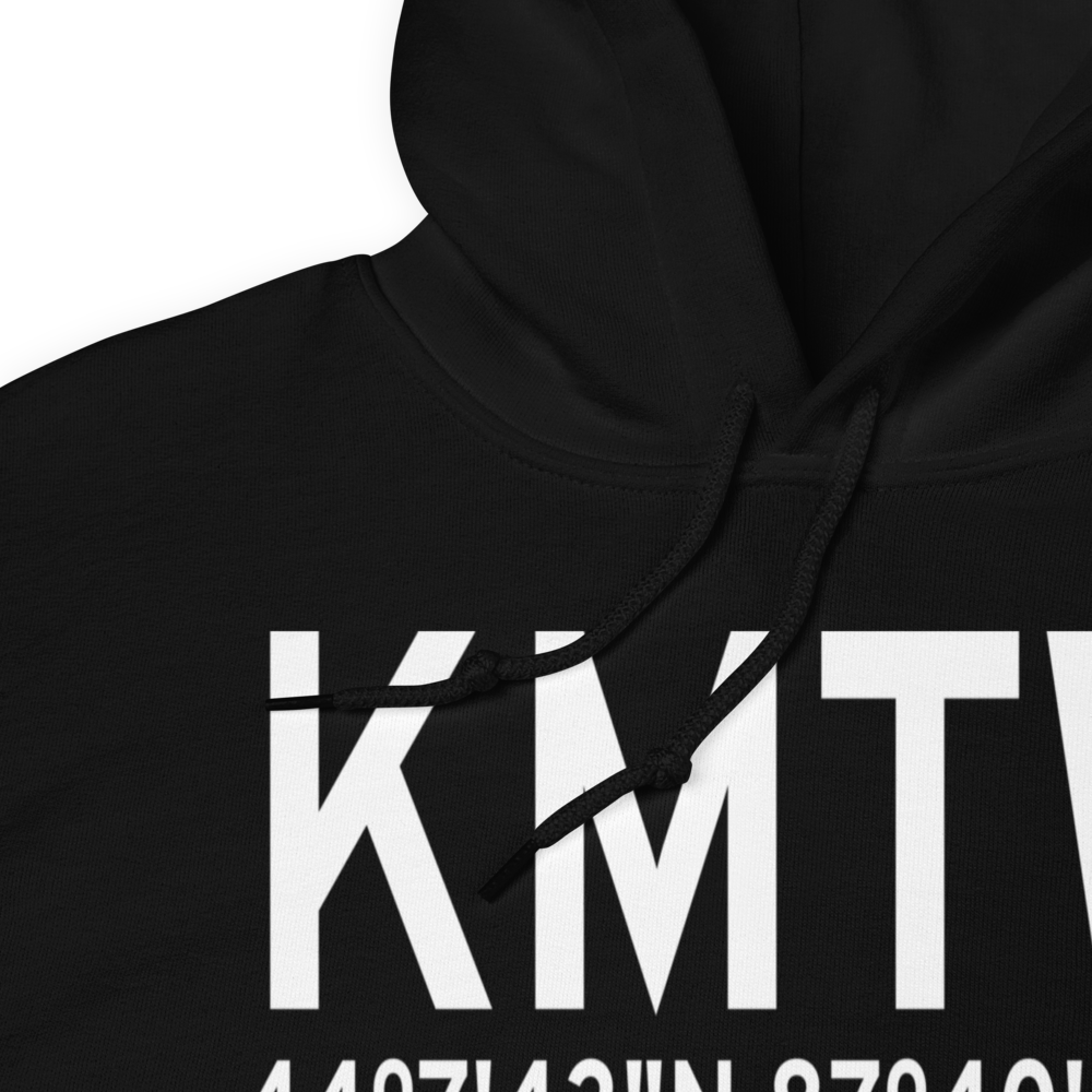 Manitowoc County Airport (KMTW) ICAO Hoodie Sweatshirt 