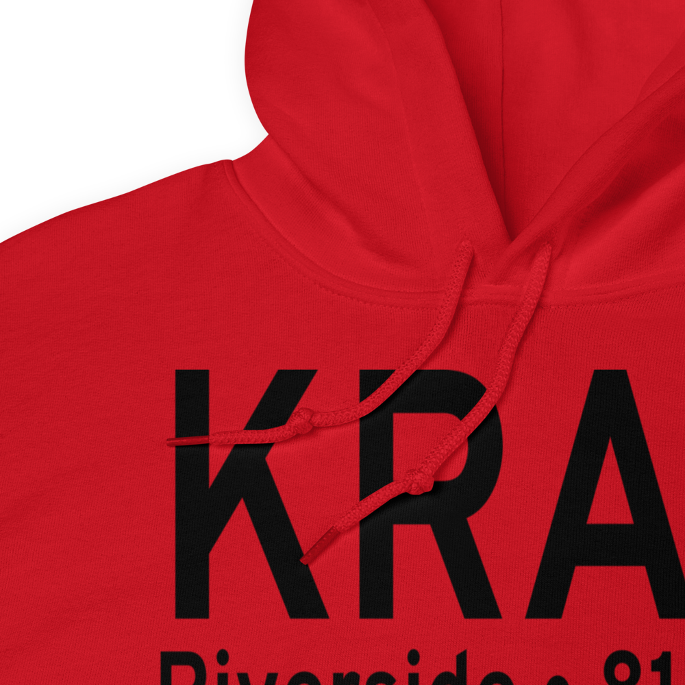 Riverside Municipal Airport (KRAL) ICAO Hoodie Sweatshirt 