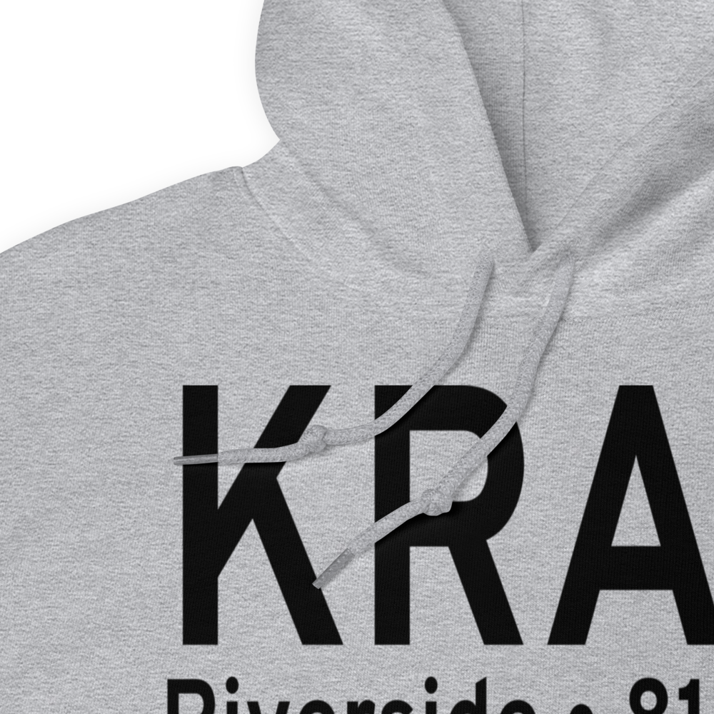 Riverside Municipal Airport (KRAL) ICAO Hoodie Sweatshirt 