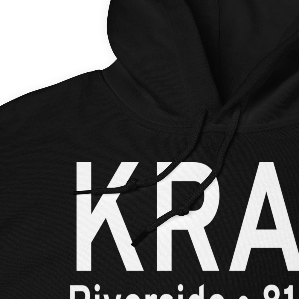Riverside Municipal Airport (KRAL) ICAO Hoodie Sweatshirt 