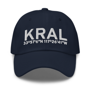 Riverside Municipal Airport (KRAL) ICAO Hat