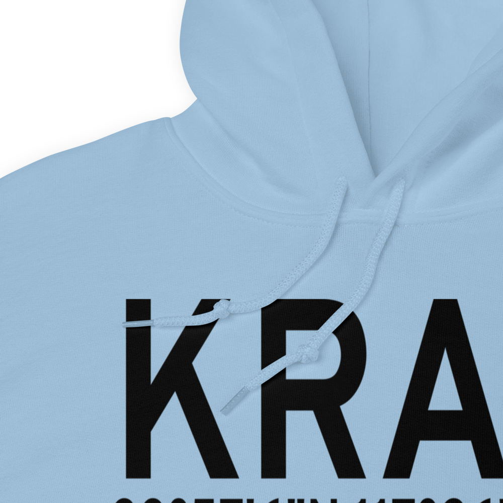 Riverside Municipal Airport (KRAL) ICAO Hoodie Sweatshirt 