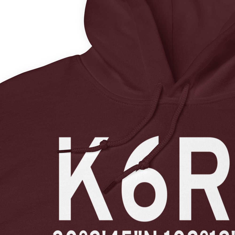 Terrell County Airport (K6R6) ICAO Hoodie Sweatshirt 