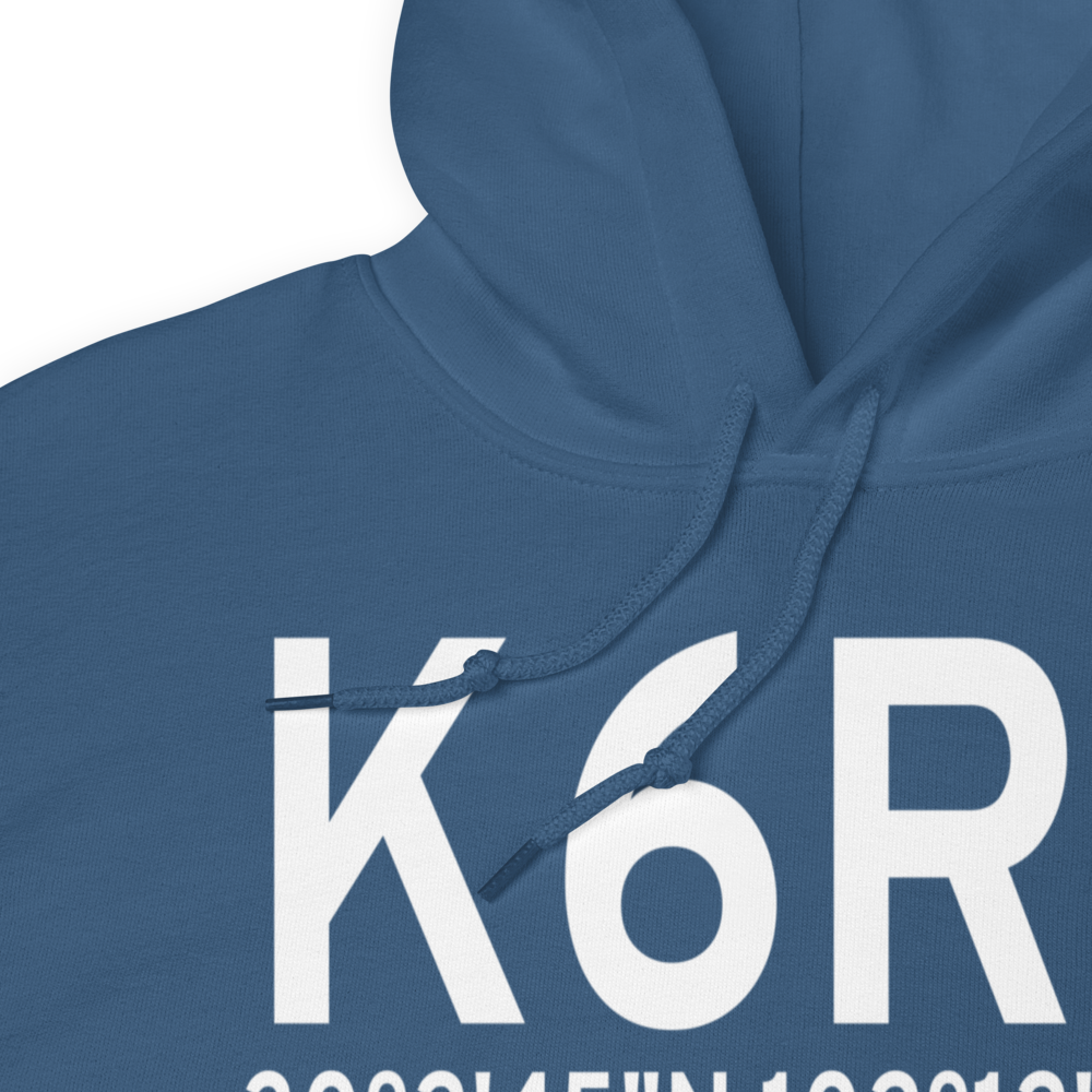 Terrell County Airport (K6R6) ICAO Hoodie Sweatshirt 