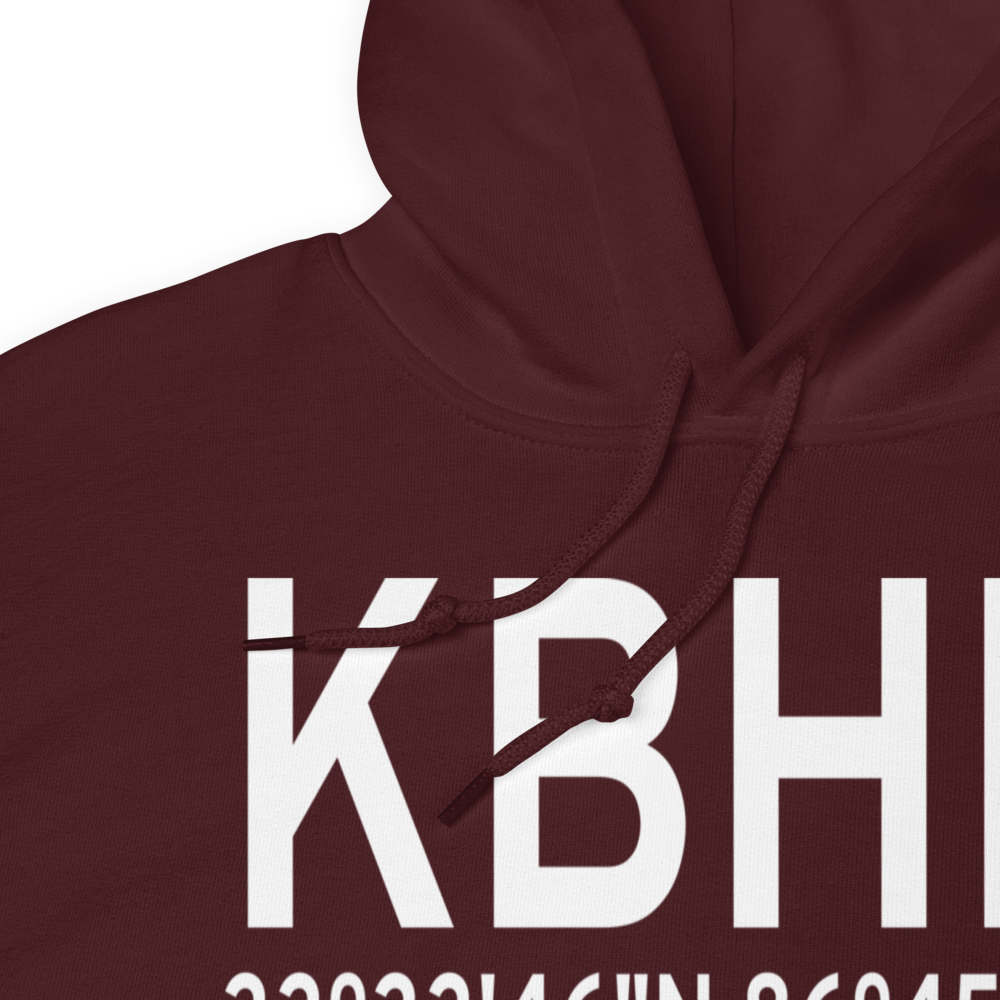 Birmingham-Shuttlesworth International Airport (KBHM) ICAO Hoodie Sweatshirt 