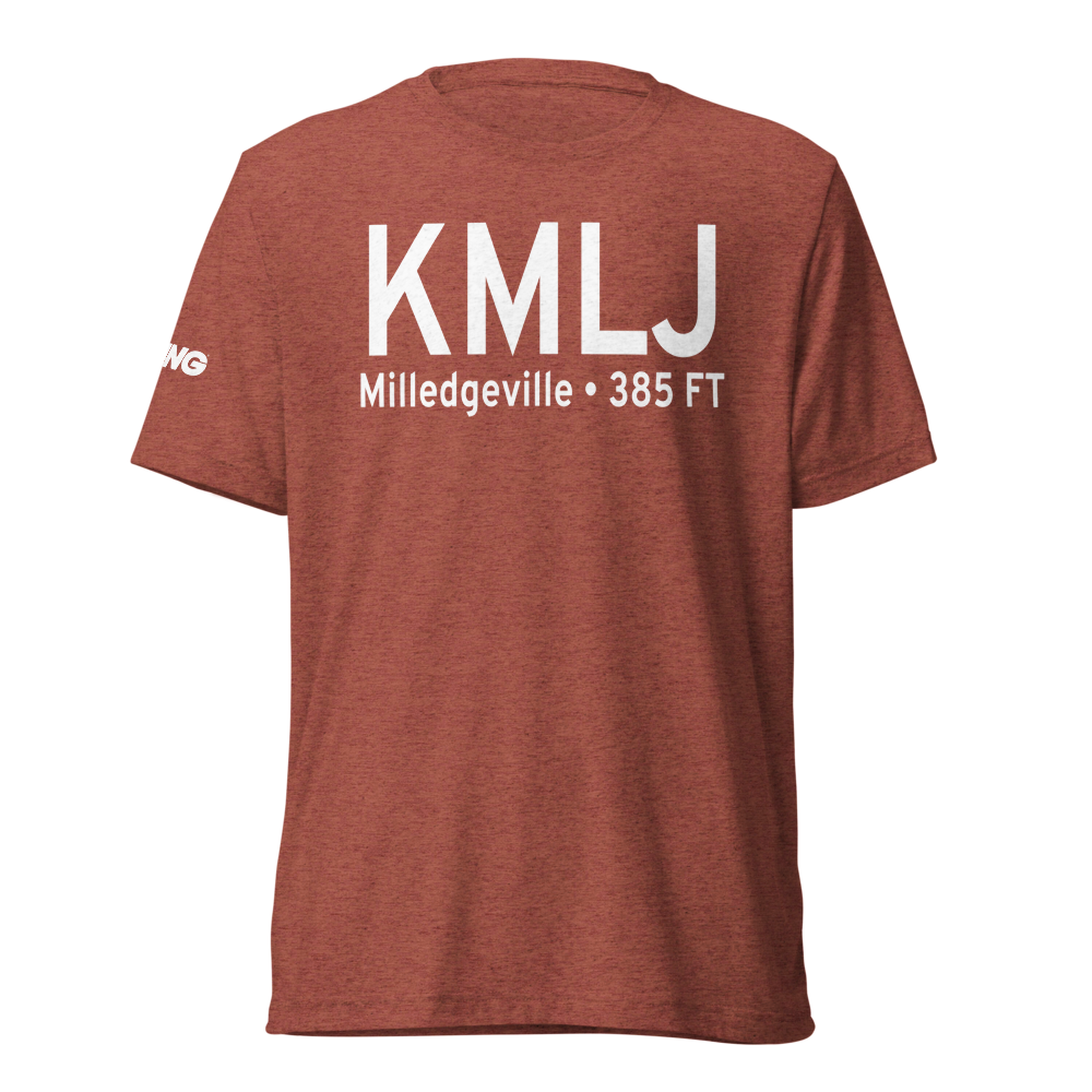 Baldwin County Regional Airport (KMLJ) ICAO Tri-blend T-Shirt 