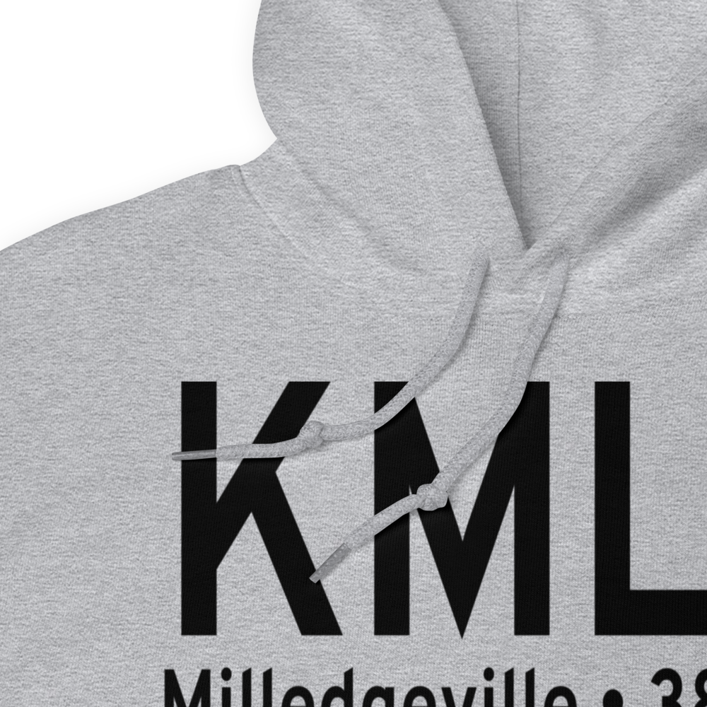 Baldwin County Regional Airport (KMLJ) ICAO Hoodie Sweatshirt 