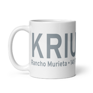 Rancho Murieta Airport (KRIU) ICAO Mug