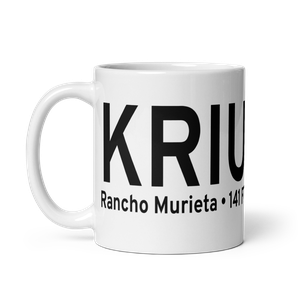 Rancho Murieta Airport (KRIU) ICAO Mug