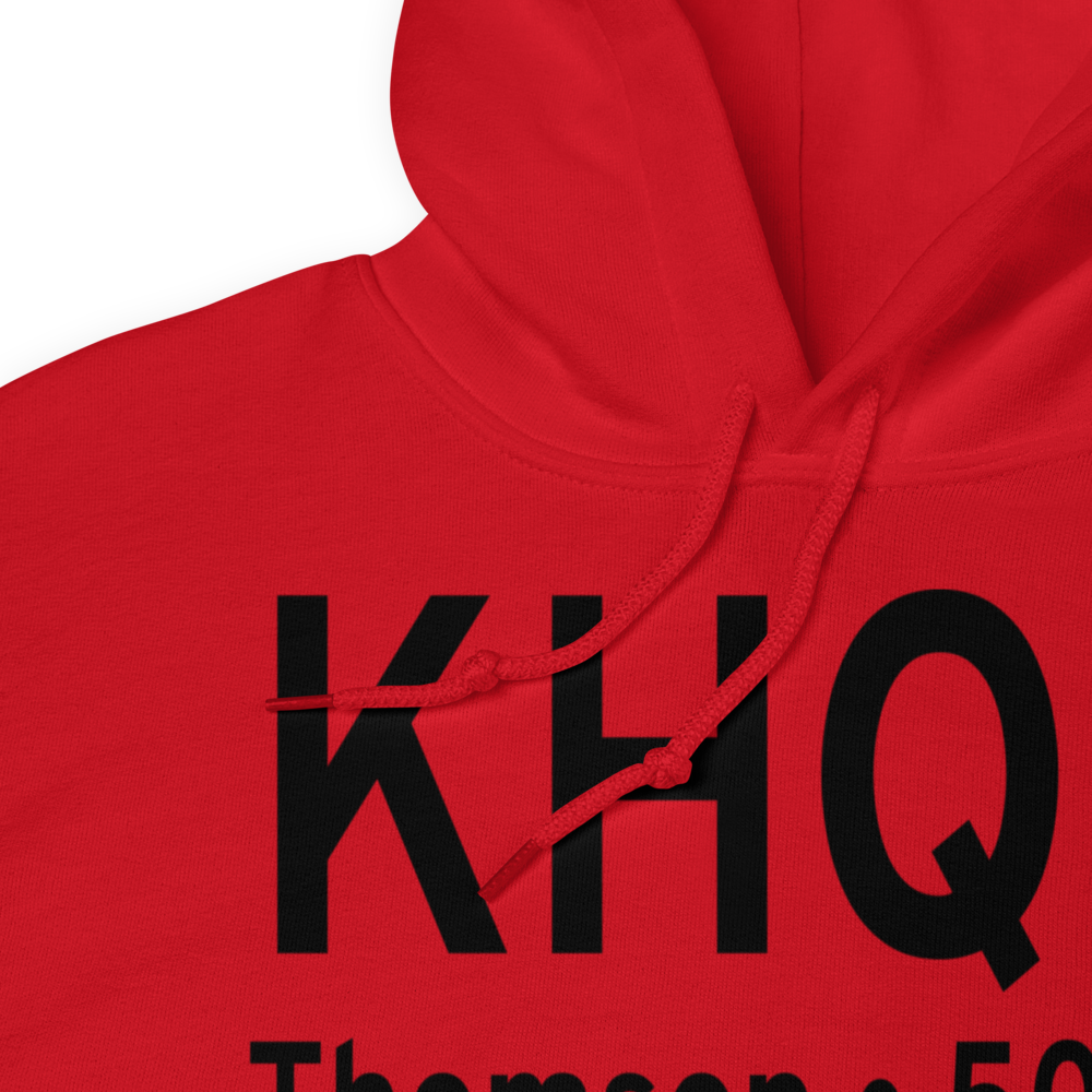 Thomson-McDuffie County Airport (KHQU) ICAO Hoodie Sweatshirt 