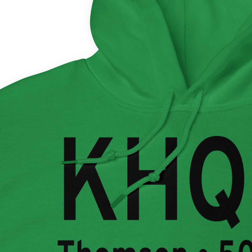 Thomson-McDuffie County Airport (KHQU) ICAO Hoodie Sweatshirt 