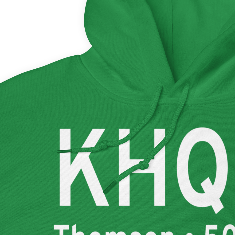Thomson-McDuffie County Airport (KHQU) ICAO Hoodie Sweatshirt 