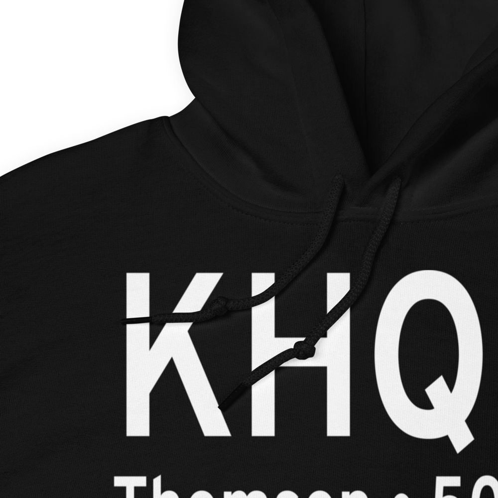 Thomson-McDuffie County Airport (KHQU) ICAO Hoodie Sweatshirt 
