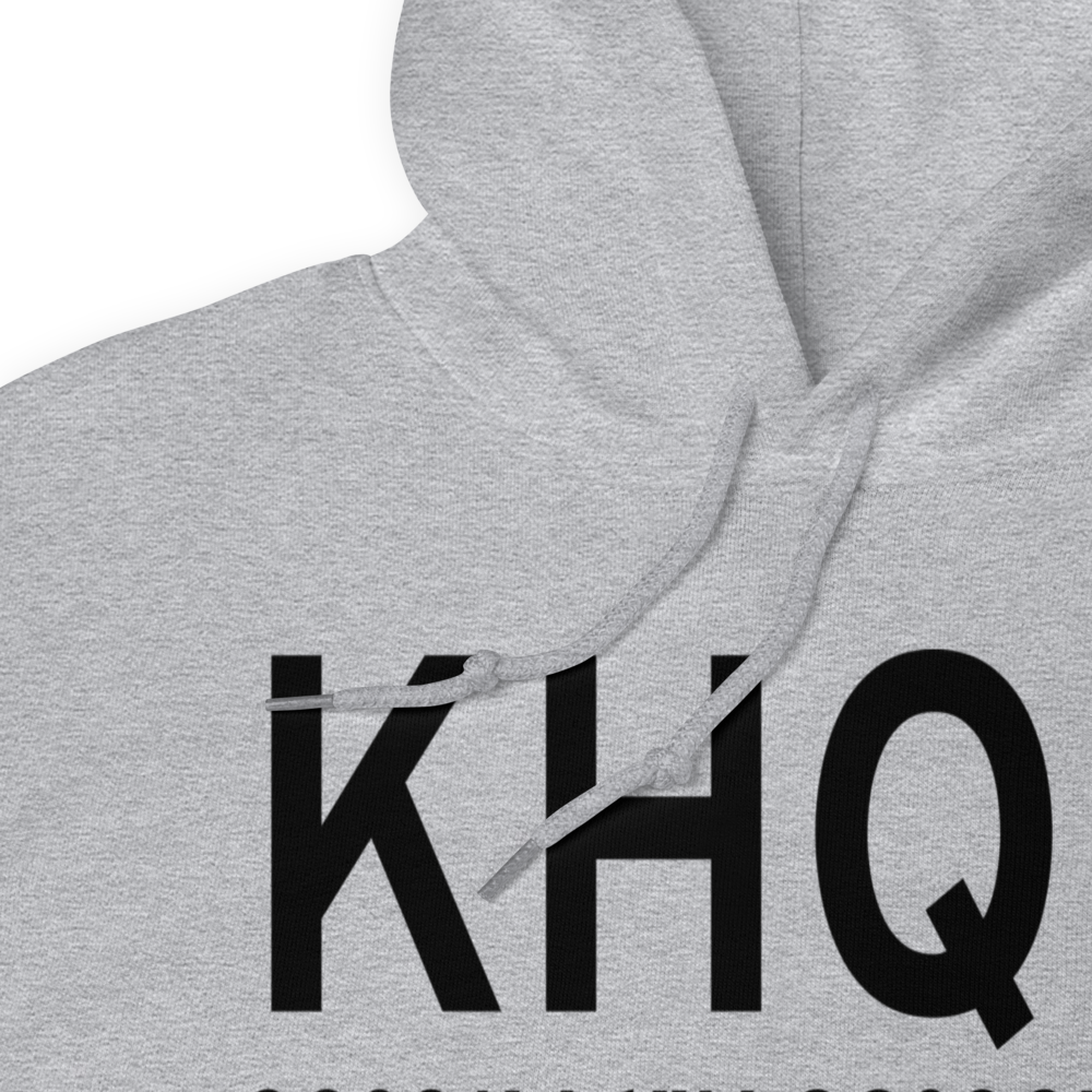 Thomson-McDuffie County Airport (KHQU) ICAO Hoodie Sweatshirt 