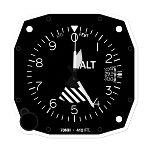 Surette Heliport (70NH) Altimeter Stickers