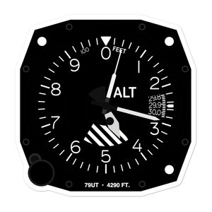 Bear River Valley Hospital Heliport (79UT) Altimeter Stickers