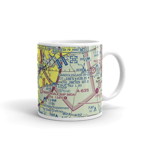 Charles L Kelly Army Heliport (T22) VFR Sectional  Mug
